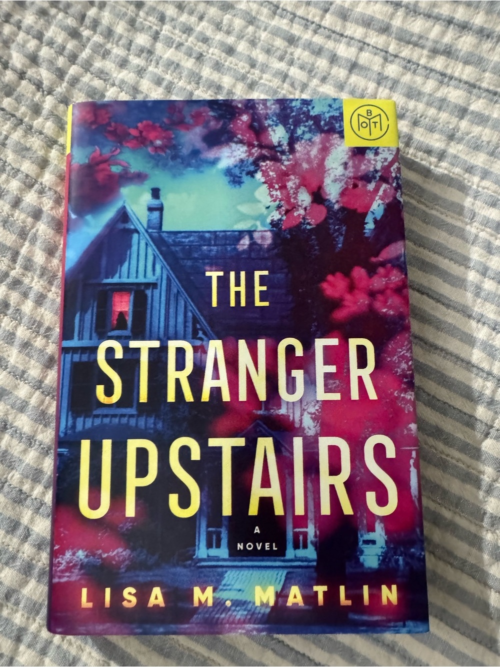 Hardback book Lisa M. Matlin The Stranger Upstairs
